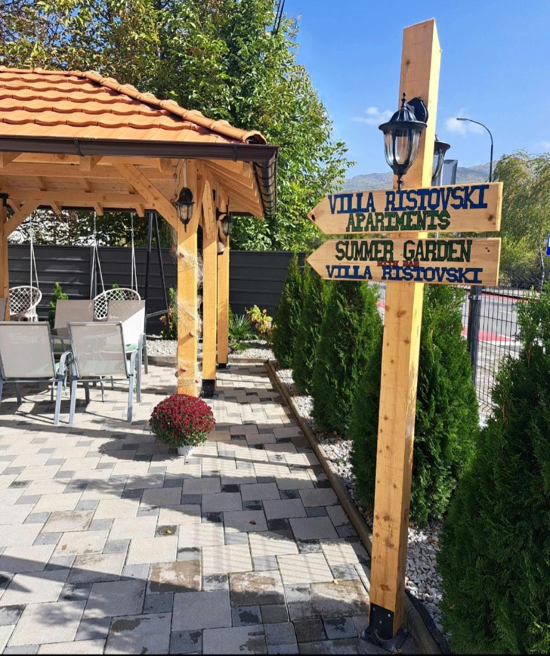 Villa Ristovski أوهغيد المظهر الخارجي الصورة
